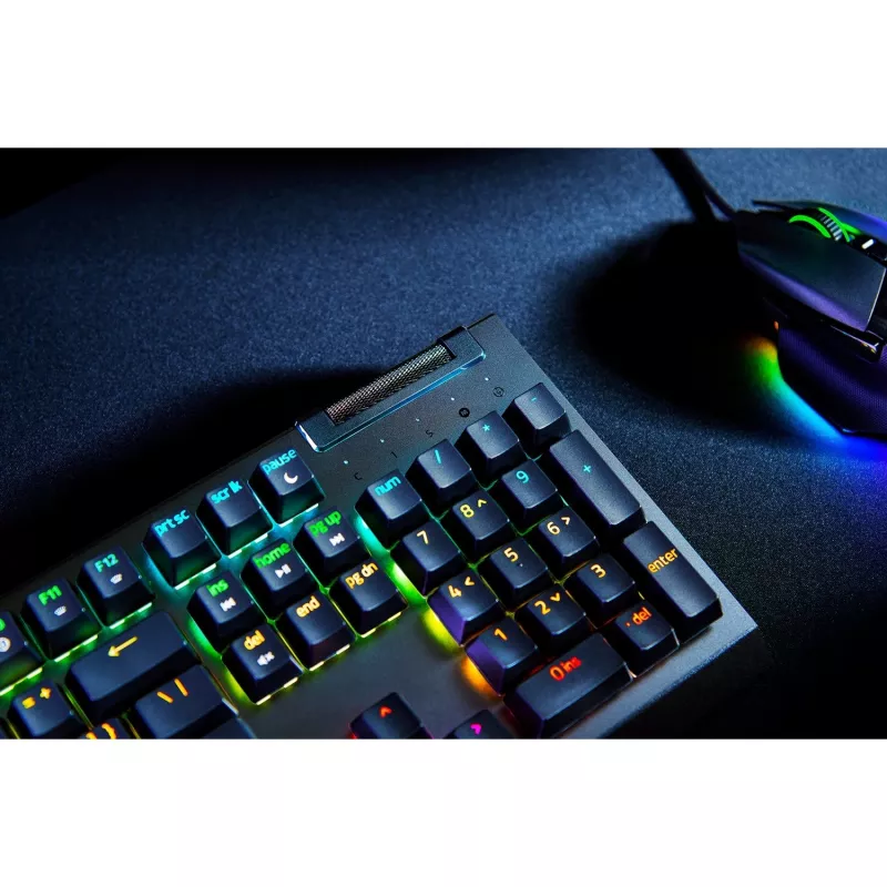 Teclado Razer BlackWidow V4 X Gaming USB QWERTZ Alemão Preto