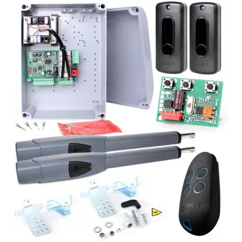 Conjunto CAME ATS 30AGS STANDARD 230V SPACE para portões de batente
