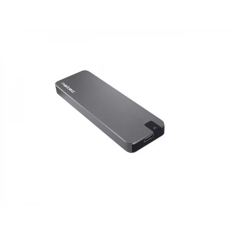 Natec Rhino NKZ-1953 caixa para SSD M.2 NVMe, USB-C 3.2 Gen 2 10 Gbps, M.2 2230/2242/2260/2280, até 2 TB, alumínio