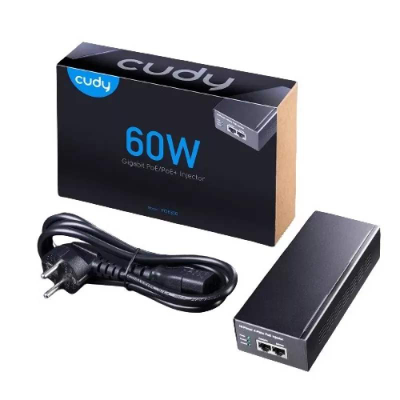 Cudy POE300 injetor PoE Gigabit, IEEE 802.3at 25,5 W