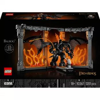 LEGO ICONS 10367 O Senhor dos Anéis: Balrog Book Nook