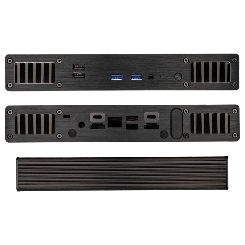 Caixa de computador Akasa Plato caixa UCFF, OEM, preta
