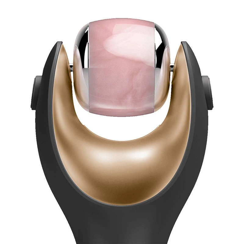 Geske GK000051PK01 Cabeça de rolo facial quartzo rosa