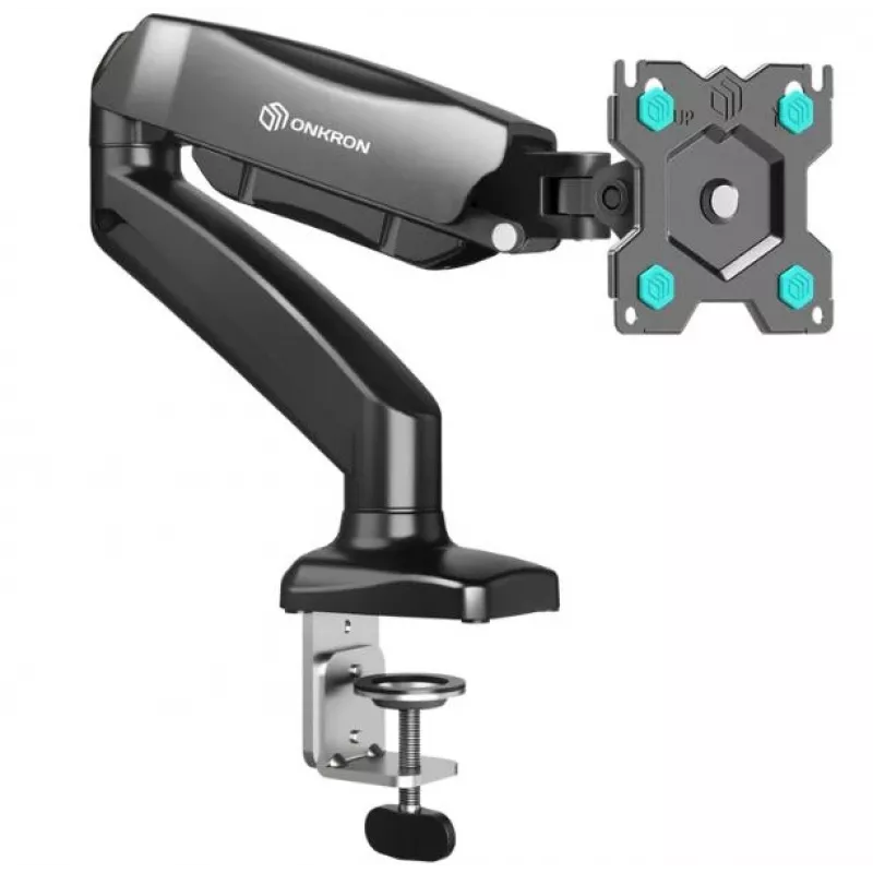 Suporte de mesa articulado e inclinável ONKRON G80-B para monitores 13