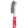 Escova de arame KS Tools 201.2301, 250 mm, cerdas de aço inoxidável