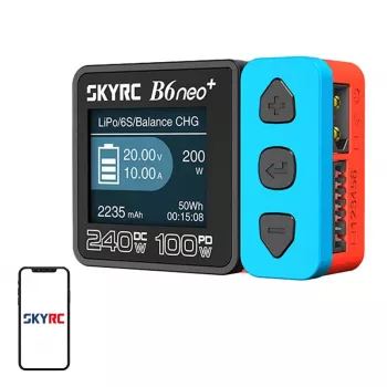 Carregador inteligente SkyRC B6neo+