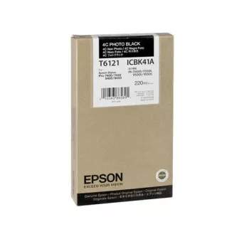 Epson Embalagem individual Photo Preto T612100 220 ml