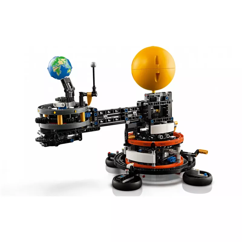 LEGO Technic Planeta Terra e Lua em Órbita Jogos Espaciais para Crianças a partir dos 10 Anos Sistema Solar Brinquedo de Construção com Planetas