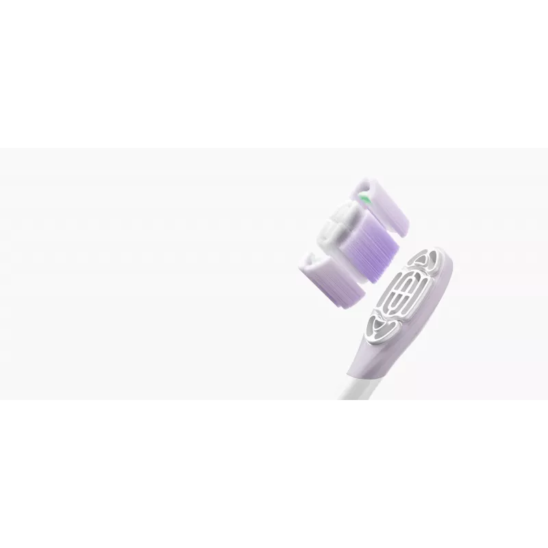Cabeças de escova de dentes elétrica oscilante Xiaomi, suaves, 3 unidades