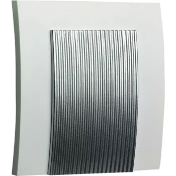 Grothe GONG 565 w/sim - prateado - branco - com fios - 80 dB - AC - pilha - 8 - 12 V - alcalina (44565)