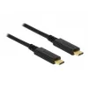 Cabo USB DeLOCK 83325 USB 2.0 3 m USB-C preto