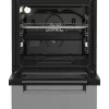 Fogão de livre instalação BEKO FSM52332DXDT placa de gás de 5 queimadores 60 cm, forno elétrico 60 L, classe de eficiência energética A