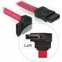Cabo SATA DeLOCK 84220 0,5 m vermelho
