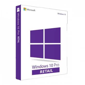 Chave de retalho Microsoft Windows 10 Pro