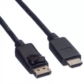 Cabo DisplayPort VALUE DP - HDTV M/M 3 m