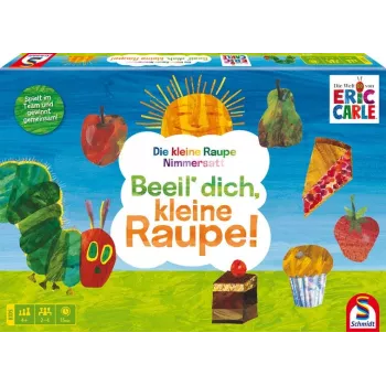 Die kleine Raupe Nimmersatt: Beeil‘ dich, kleine Raupe, jogo de tabuleiro