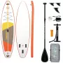 FunWater paddleboard SUP SUPFW69B (laranja-branco)