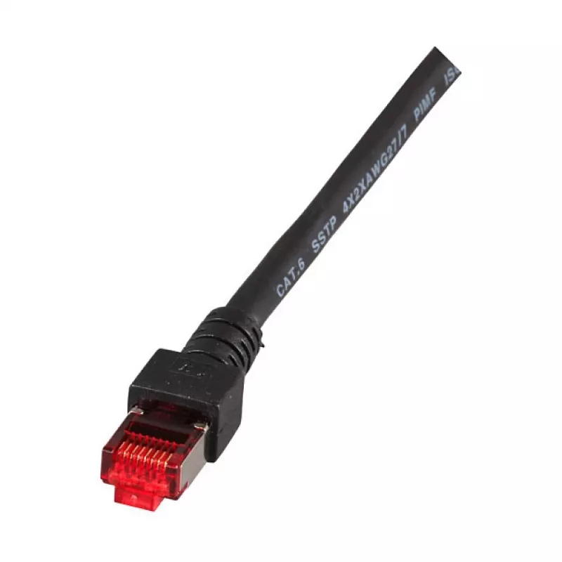 EFB-Elektronik Cabo de rede RJ45 Cat.6 S/FTP LSZH preto 2m