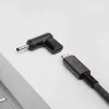 Adaptador de carregamento Akyga AK-ND-C05 USB-C para DC 3,5 x 1,35 mm para portáteis, 18,5-20 V, 100 W