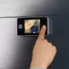 Óculo mágico digital Yale 45-0500-1432-00-6011 — LCD 8,13 cm, ângulo de visão 105°, ângulo 110°, preto, 2×AAA