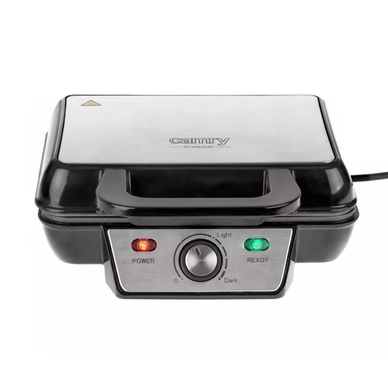 Máquina de waffles Camry CR 3046 2 S preto 1000 W (CR 3046) - Adler