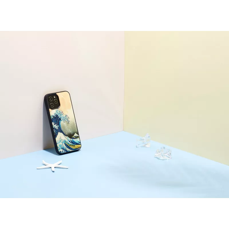 Capa de proteção iKins para Apple iPhone 12 Pro Max com design Great Wave