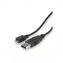 ROLINE cabo USB 2.0, USB A macho - Micro USB B macho 0,8m (11.02.8754)