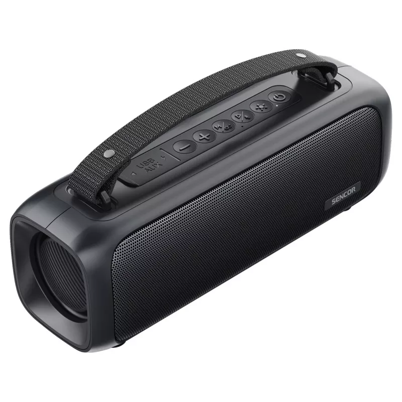 Sencor SSS 3000 KIDS coluna Bluetooth, 16 W, rádio FM, painel LED