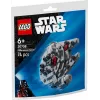 LEGO brinquedo de construção 30708 Star Wars Millennium Falcon mini-modelo Polybag, pequeno conjunto de coleção