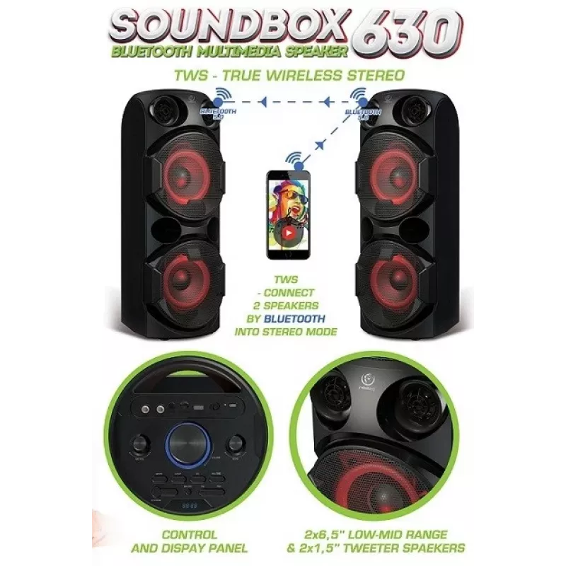 Rebeltec RBLFLO00038 preto