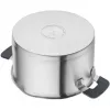 ZWILLING SIMPLIFY 66870-004-0 conjunto de panelas aço inoxidável 4 peças prateado preto