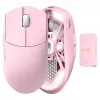 Rato Lamzu MAYA X 8K rato gaming sem fios rosa claro USB