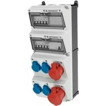 Combinação de tomadas CEE MENNEKES Elektrotechnik GmbH & Co. KG 940007 AMAXX (940007)
