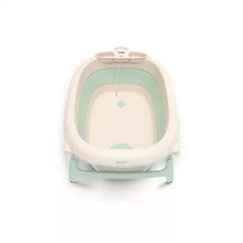 Banheira de bebé neno LUCY STAND dobrável com estrutura, retangular, 1 prateleira, carga máx. 30 kg, branco