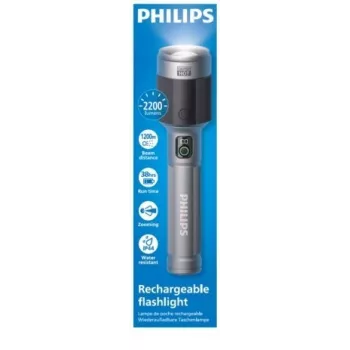 Lanterna Philips SFL5102/10 recarregável USB-C 2200 lm 9000 mAh