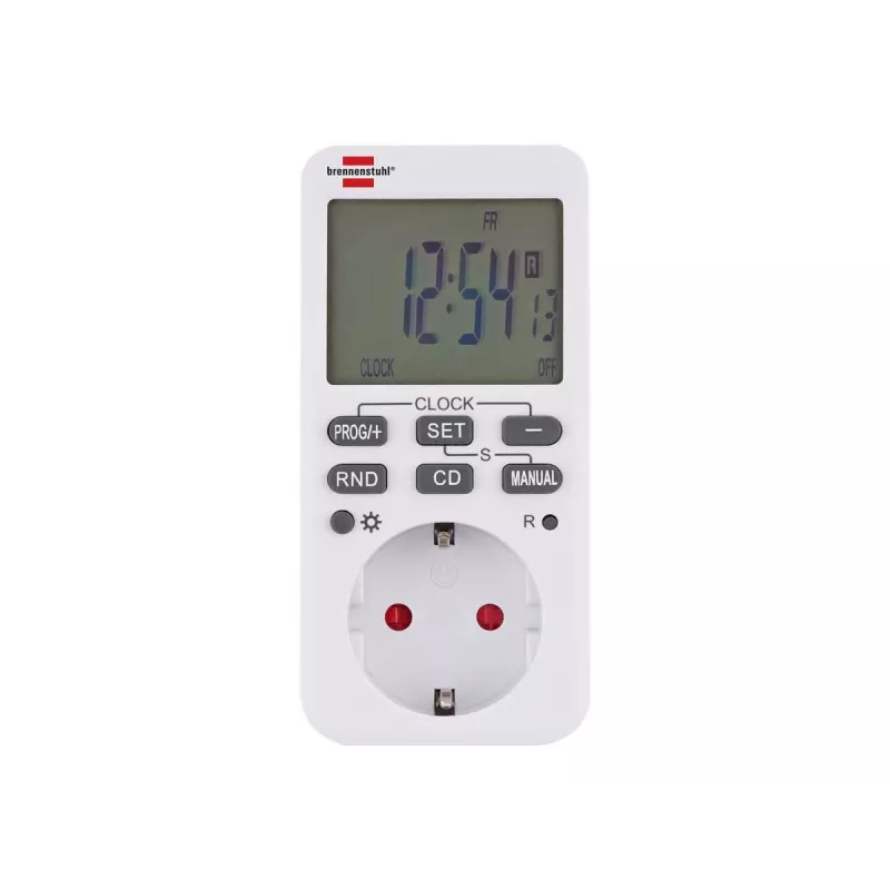brennenstuhl Comfort-Line - Interruptor de rede automático - Corrente alternada 230 V - 3600 Watt - Saídas: 1 - branco (1506320)