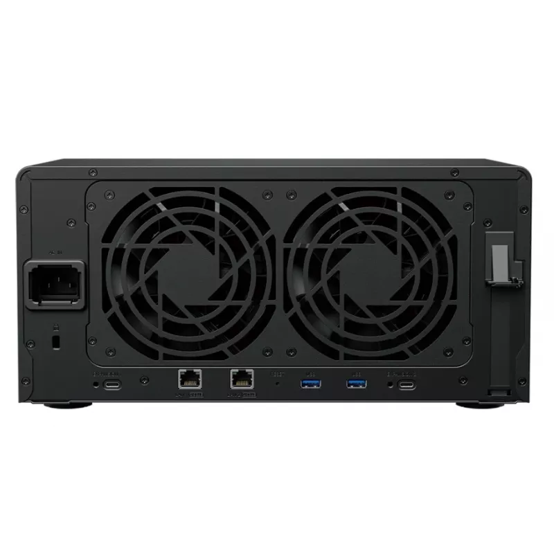 Synology DiskStation DS1825+ NAS/Servidor de armazenamento Ryzen Embedded V1500B 8 GB DDR4 0 TB preto