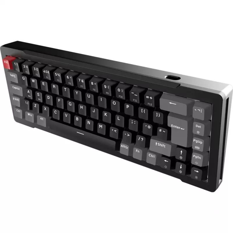 MGA-68, Teclado Gaming preto, layout alemão, Hejin Magnetic Yellow