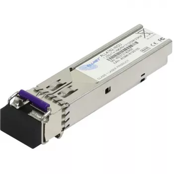 Transceptor de fibra ótica SFP ALLNET ALL4762-INDU, 1000 Mbit/s, mini-GBIC/SFP, 3,3 V, prateado