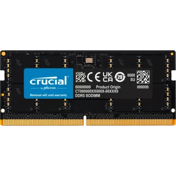 32GB DDR5 SODIMM - 4800MHz / PC5-38400 - CL40 - 1,1V - Non-ECC - Unbuffered