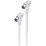 Cabo coaxial ShiverPeaks BS80088-32 10 m IEC branco