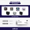Kit de montagem ZALMAN ZM-AM5MKA para processadores AMD — acessório compatível com socket