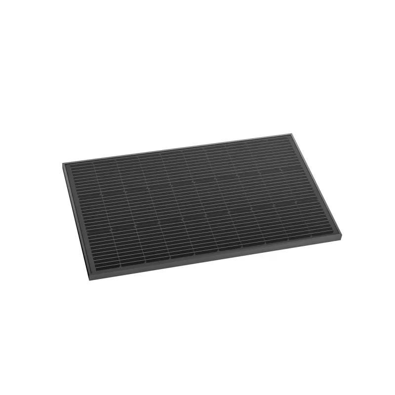EcoFlow ZMS331 Painel solar 100W silício monocristalino preto IP68