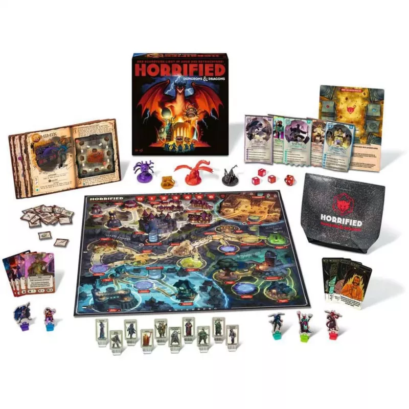 Horrified Dungeons & Dragons, jogo de tabuleiro