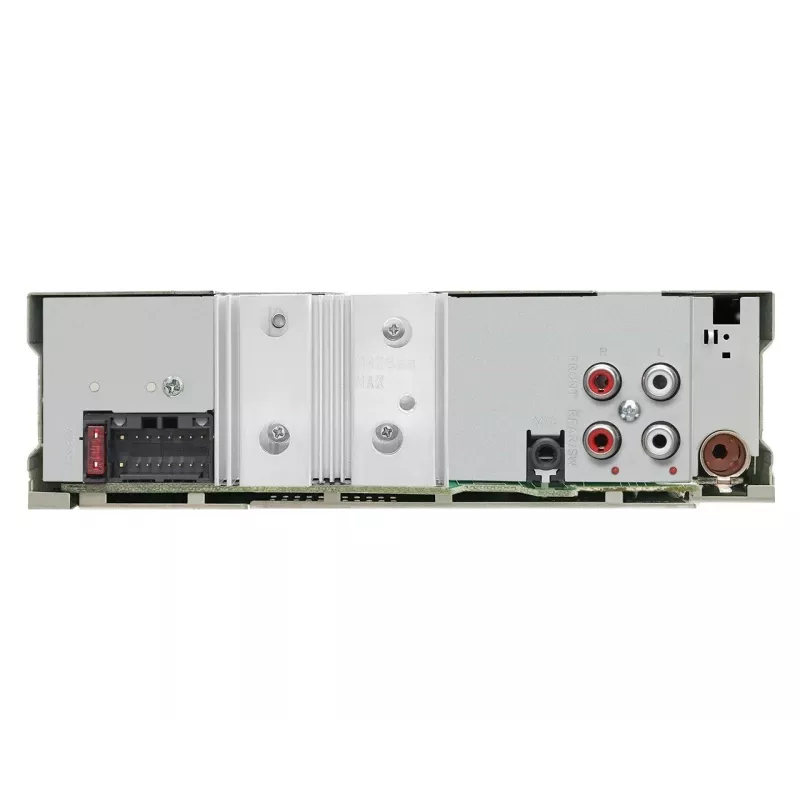 Autorrádio JVC KDX-382BT com Bluetooth e USB — Single DIN, entrada AUX, sintonizador FM