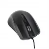 Rato ótico preto USB cabo de 1,8 m