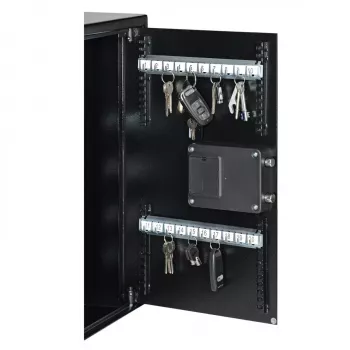 Cofre de parede Yale YKB/550/DB1 fechadura eletrónica preto 350x130x550mm