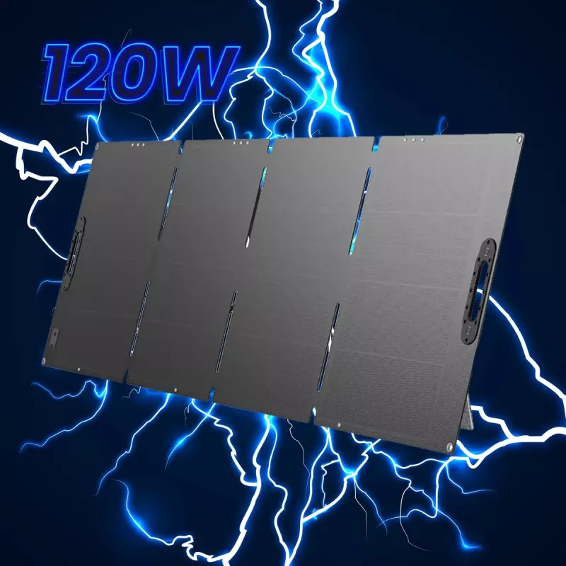 Painel solar dobrável Extralink EPS-120W 120W silício monocristalino