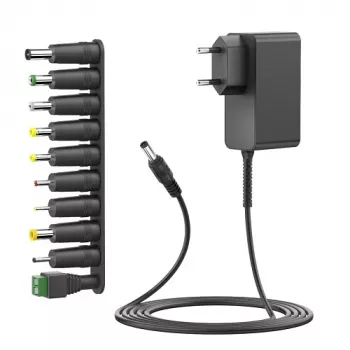 Fonte de alimentação universal 30W: 12V, 2,5A