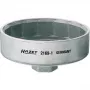 Hazet 2169-1 chave para filtros de óleo, encaixe de 1/2 polegada, sextavado de 27 mm